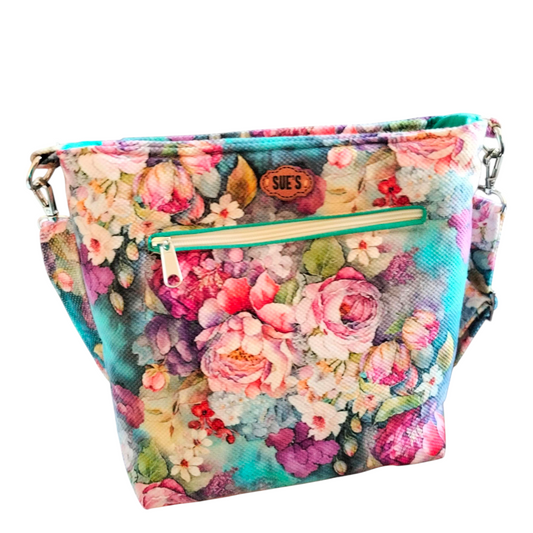 Flower Medium Cross Bag 30*25cm