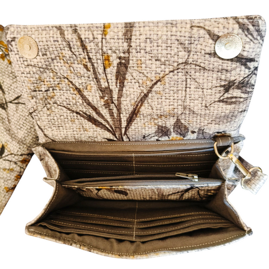 Gray big Wallet