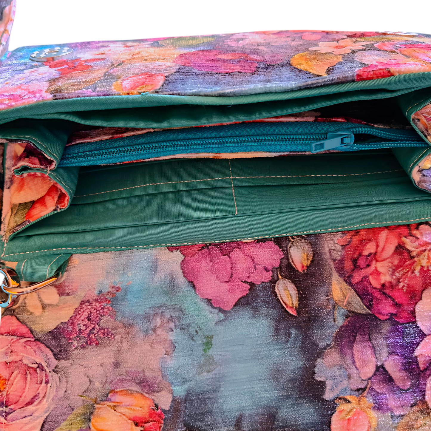 Rose garden big Wallet 20*12cm