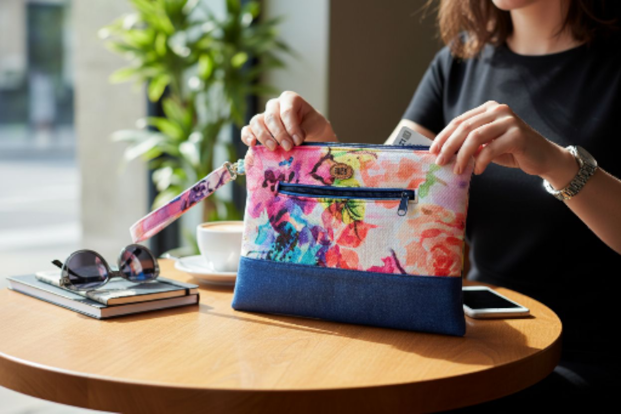 Gory handmade Clutch