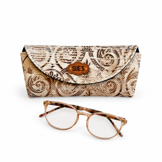 deep beige  Glasses Case
