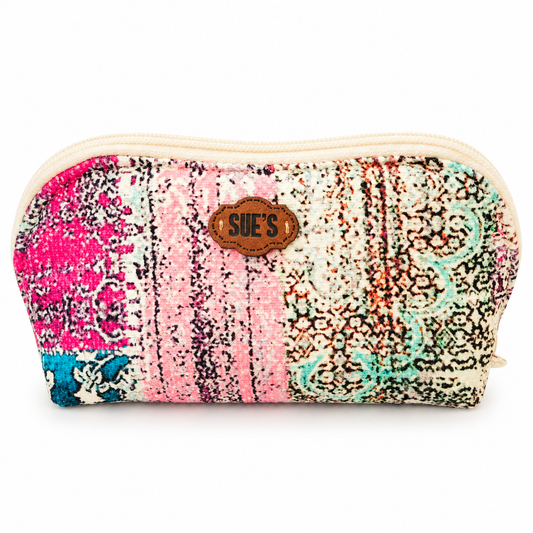Patchwork  pastel Makeup Bags(new)