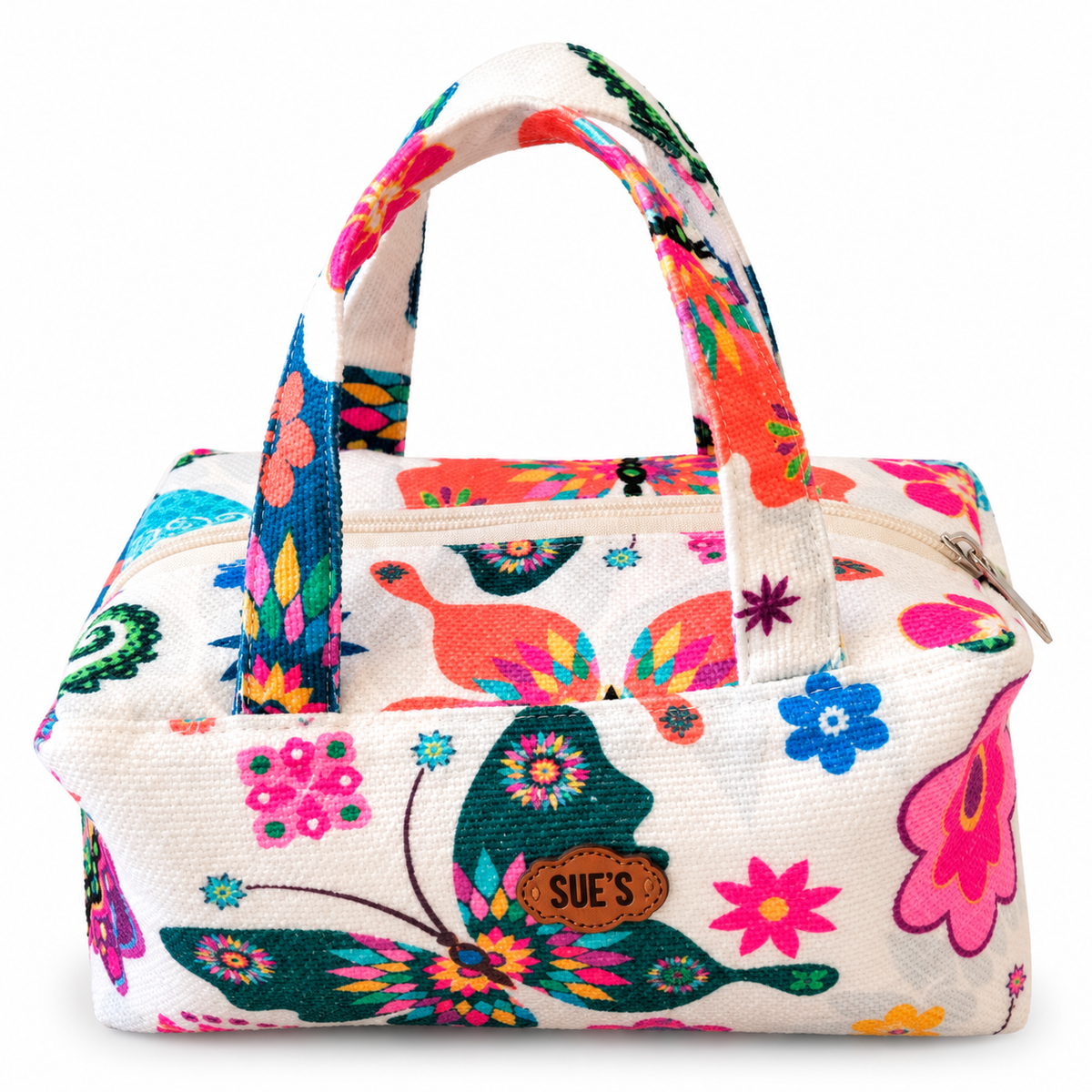 Butterfly box Makeup  Bags with handle 22*15*12cm