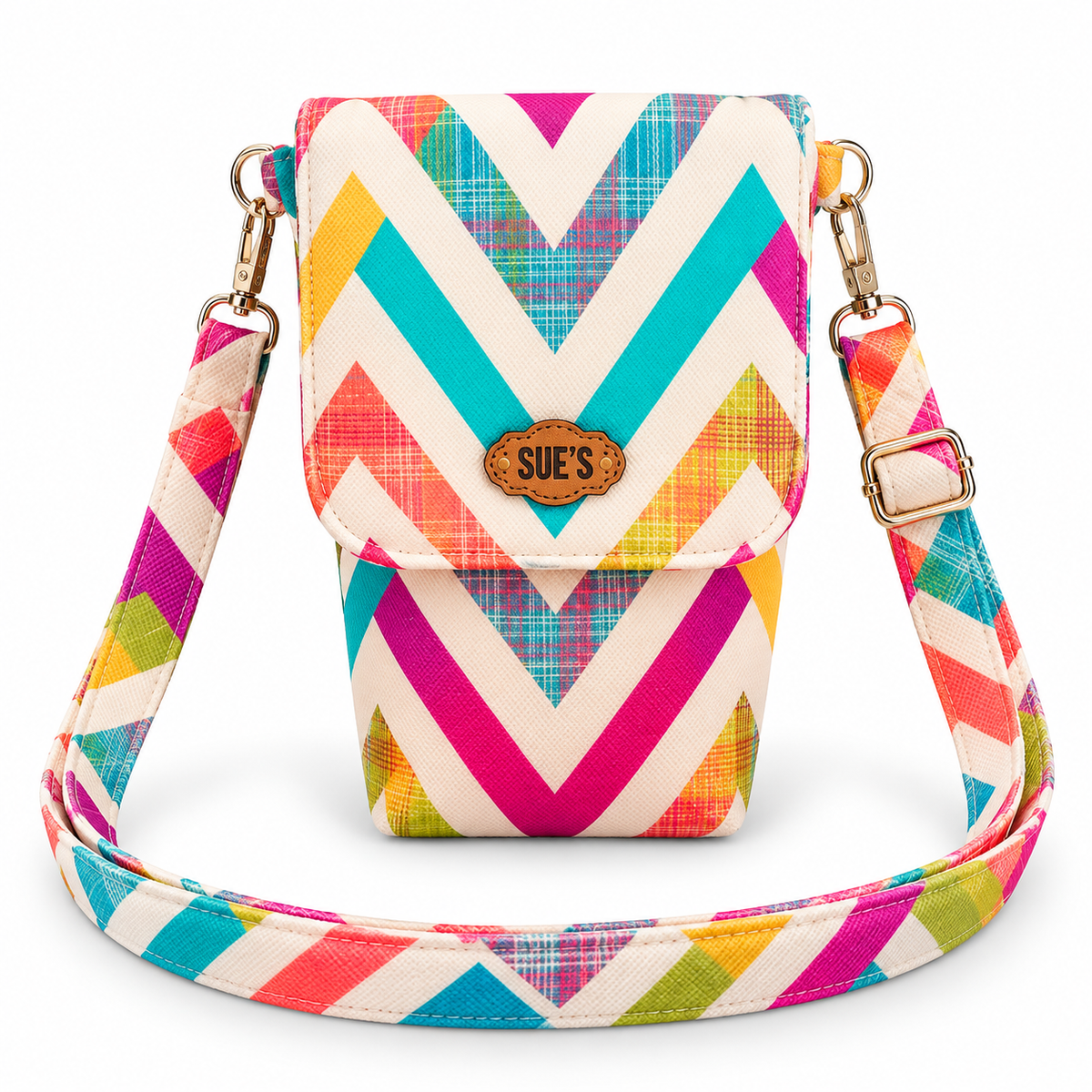 Zigzag Mobil Cross Bag ( NEW DESGIN )