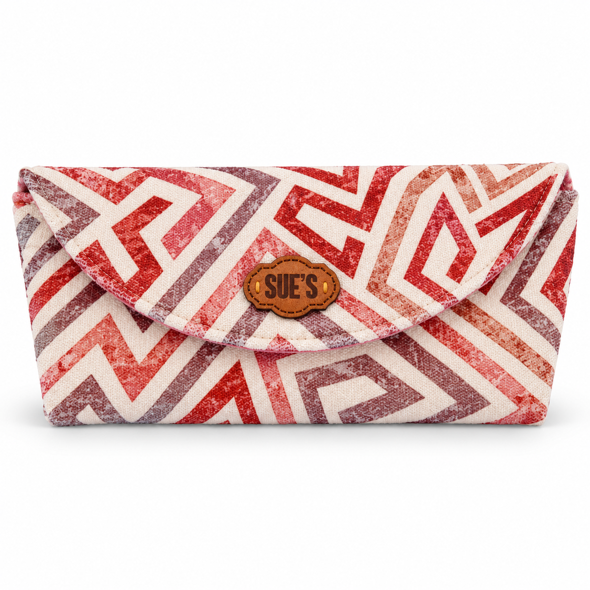 Lovely Geometric color Glasses Case