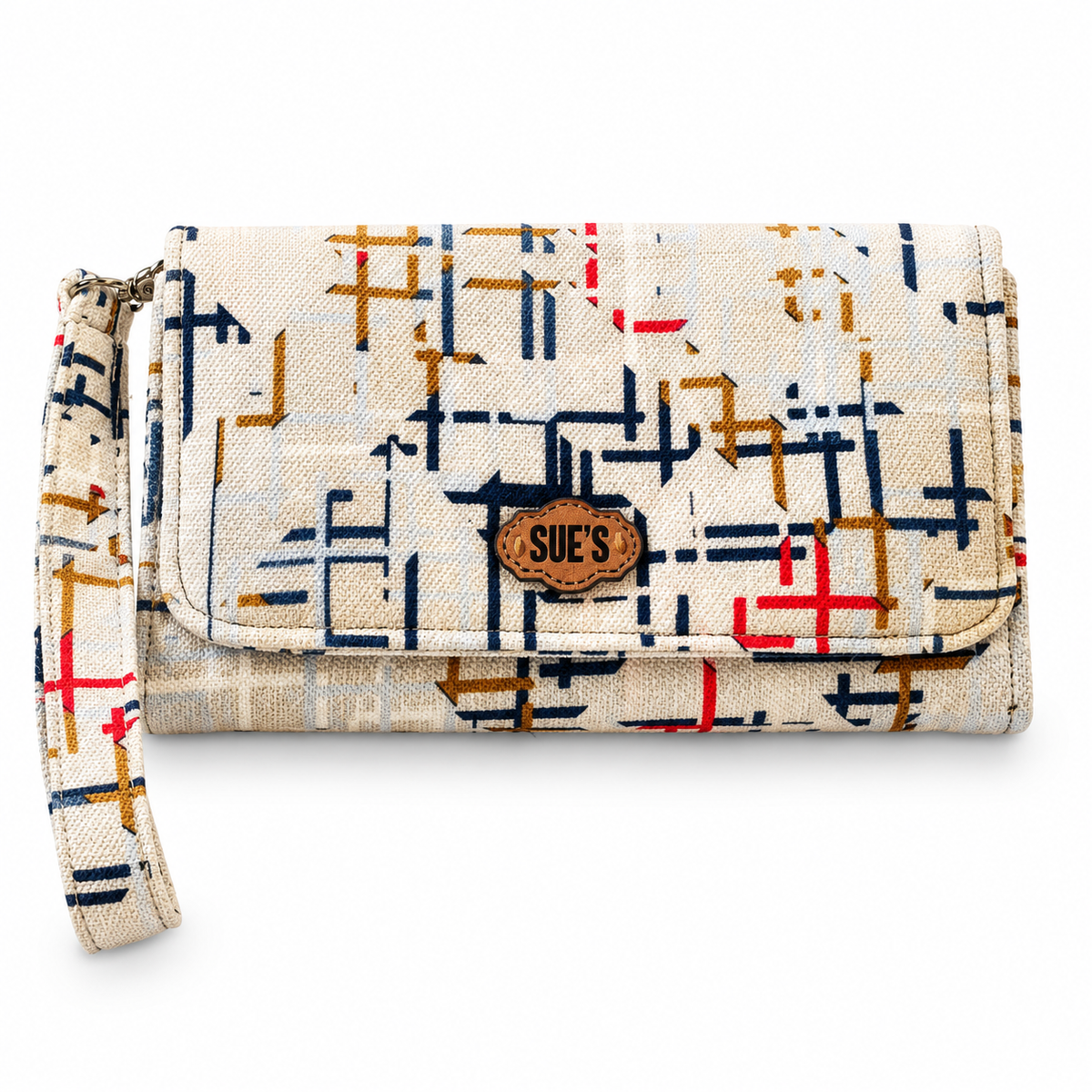 calm design Large Wallet