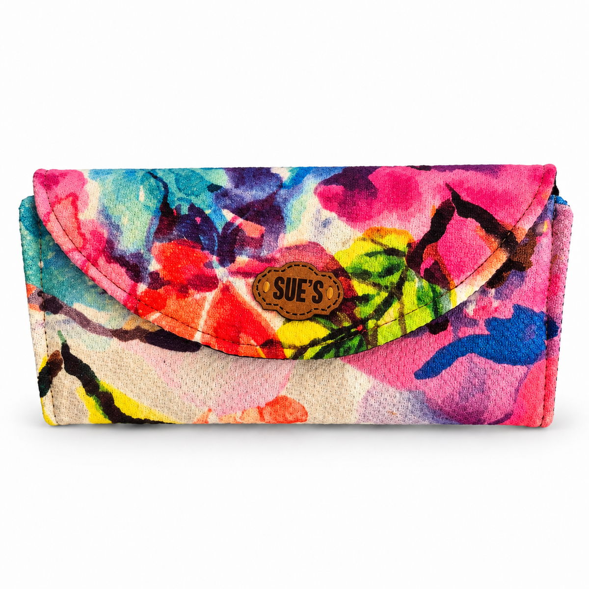 Watercolor Double Glasses Case