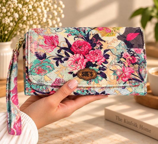 Spring flowers Large Wallet (Copy)