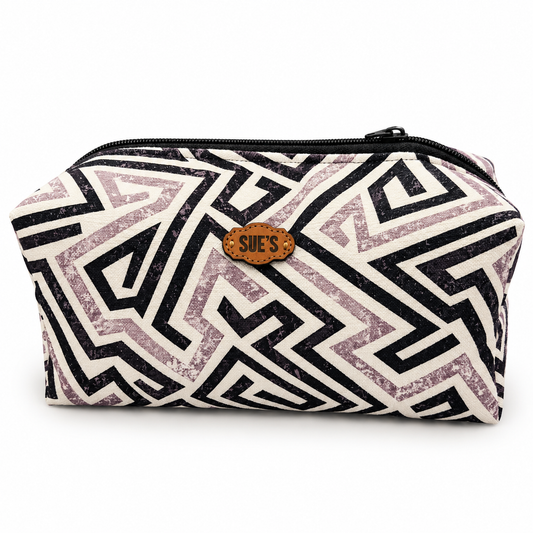 Black& white box Makeup big  Bags 16*9*8cm
