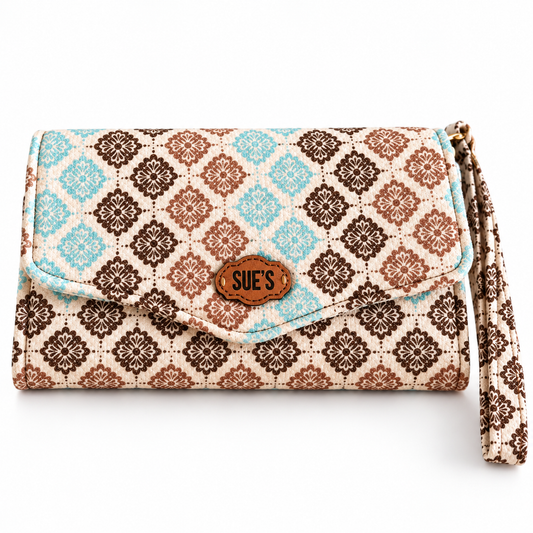 Elegance  Lage  Wallet triangle flap