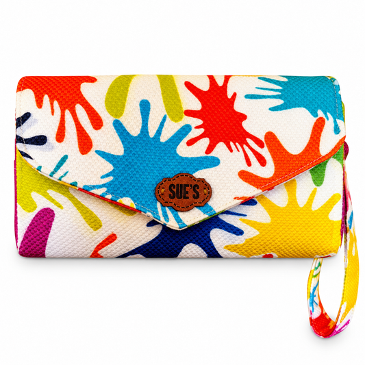 Color Splash Wallet Large 20*12cm