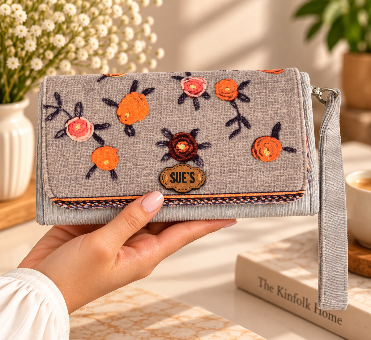 silver gray bigWallet