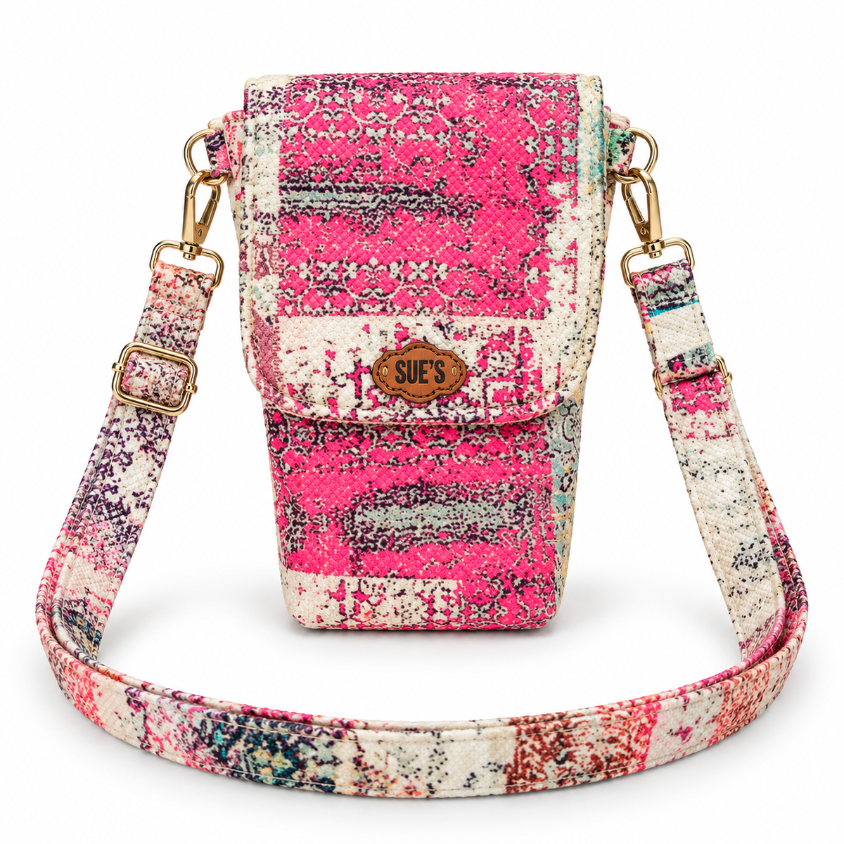 Pink Mobil Cross Bag