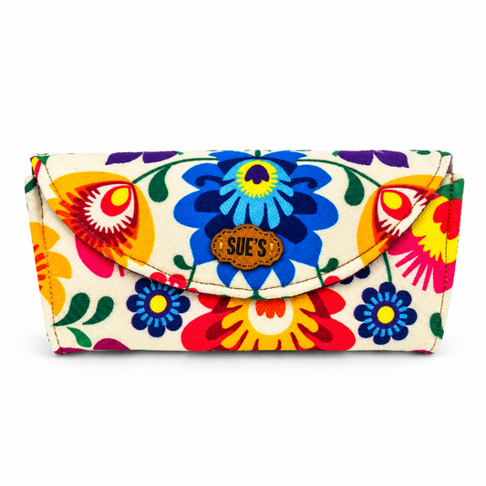 Flower Glasses Case