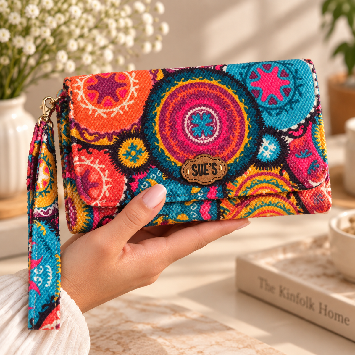 color festival Large Wallet