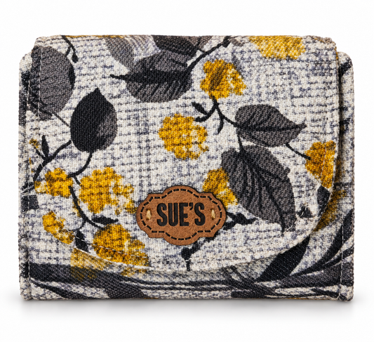 Gray Small Wallet 12*11 cm