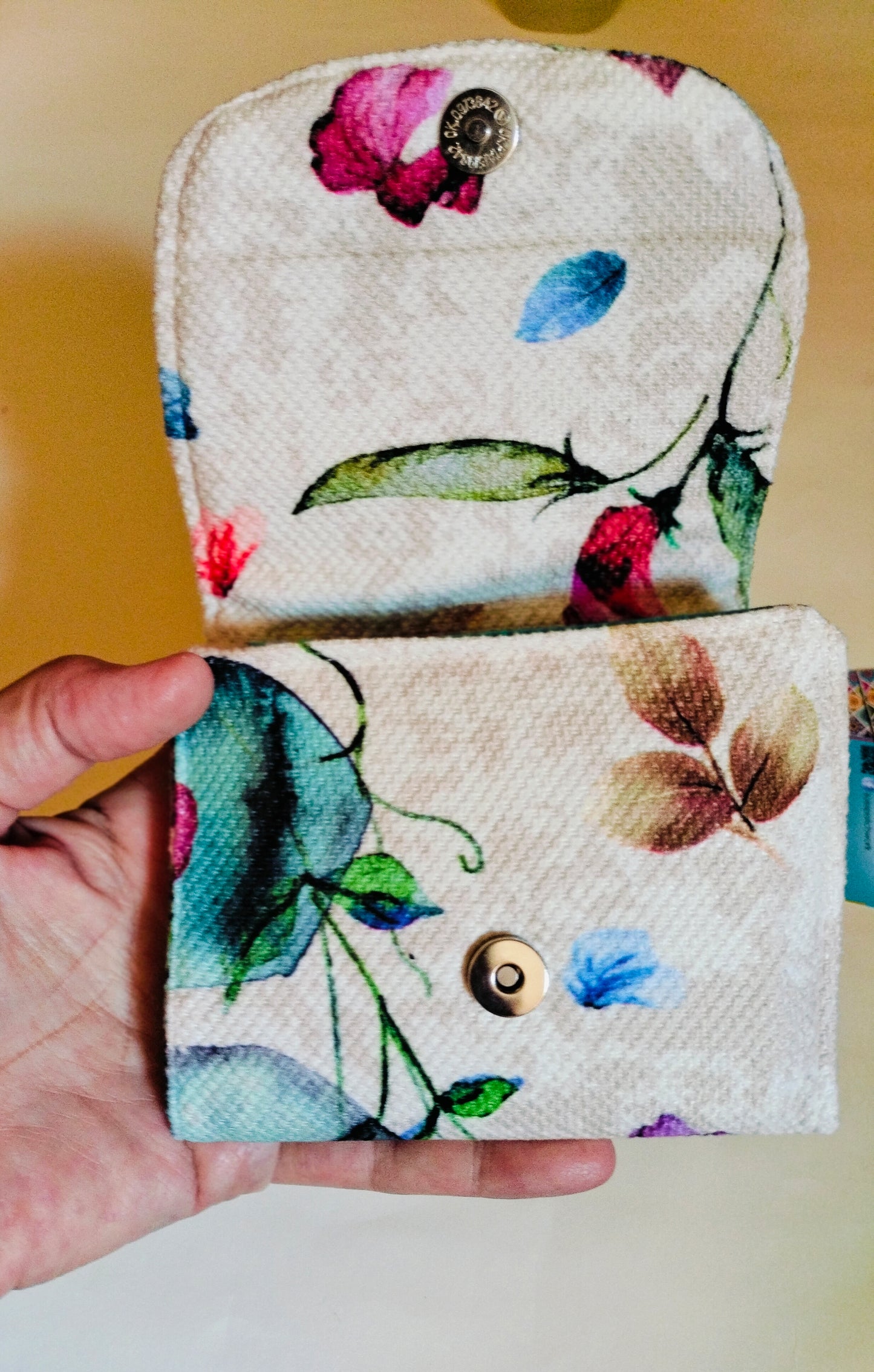 Lovely flowers card Wallet