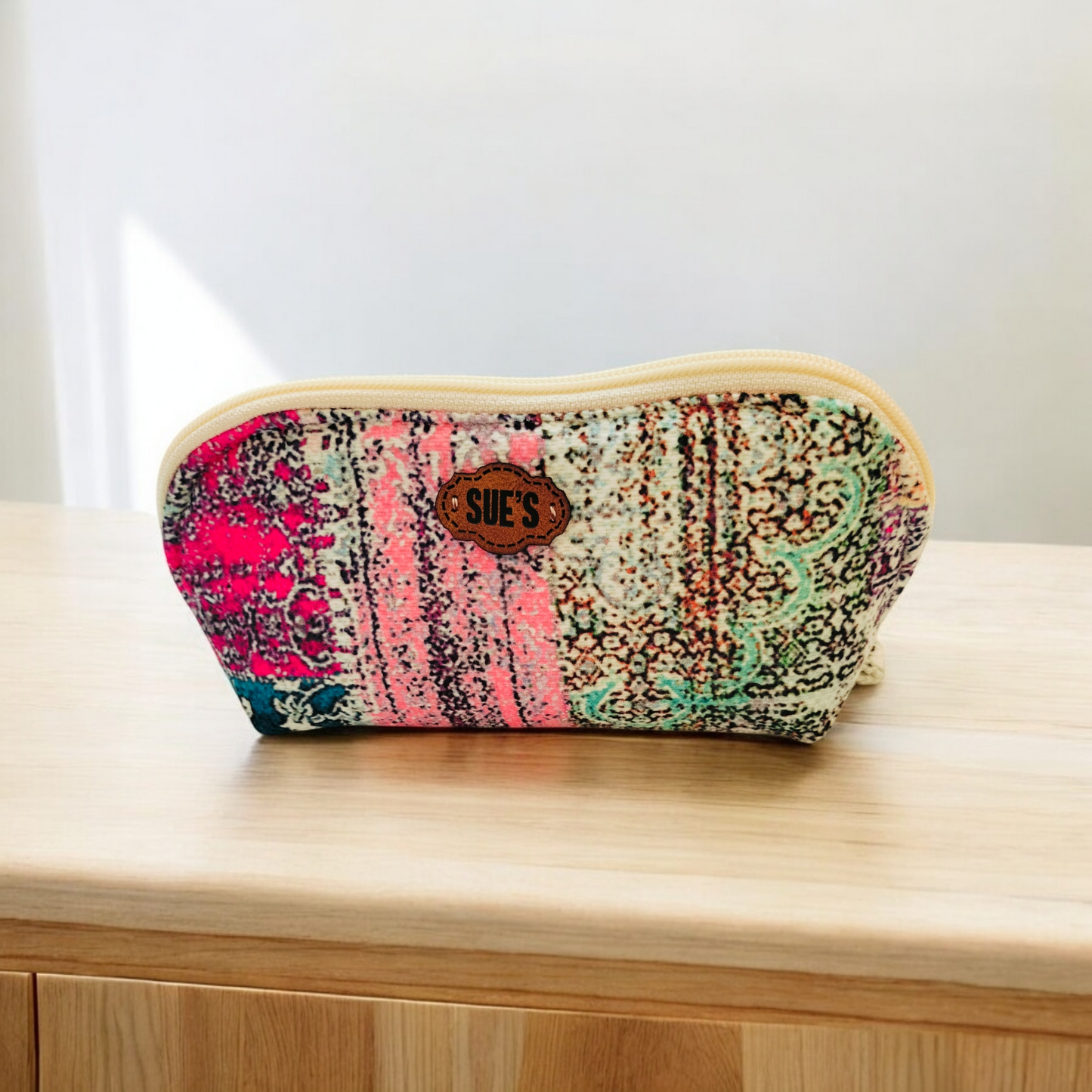 Patchwork  pastel Makeup Bags(new)