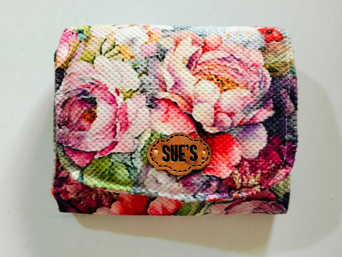 Roses color card Wallet