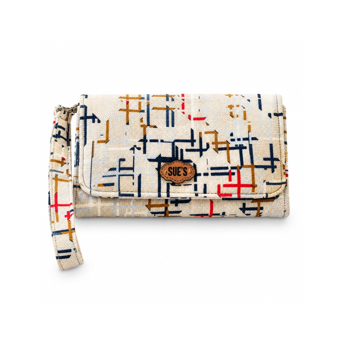 calm design Large Wallet