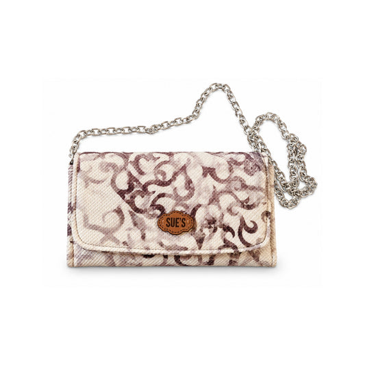 morning  light Wallet with  chain Cross hand