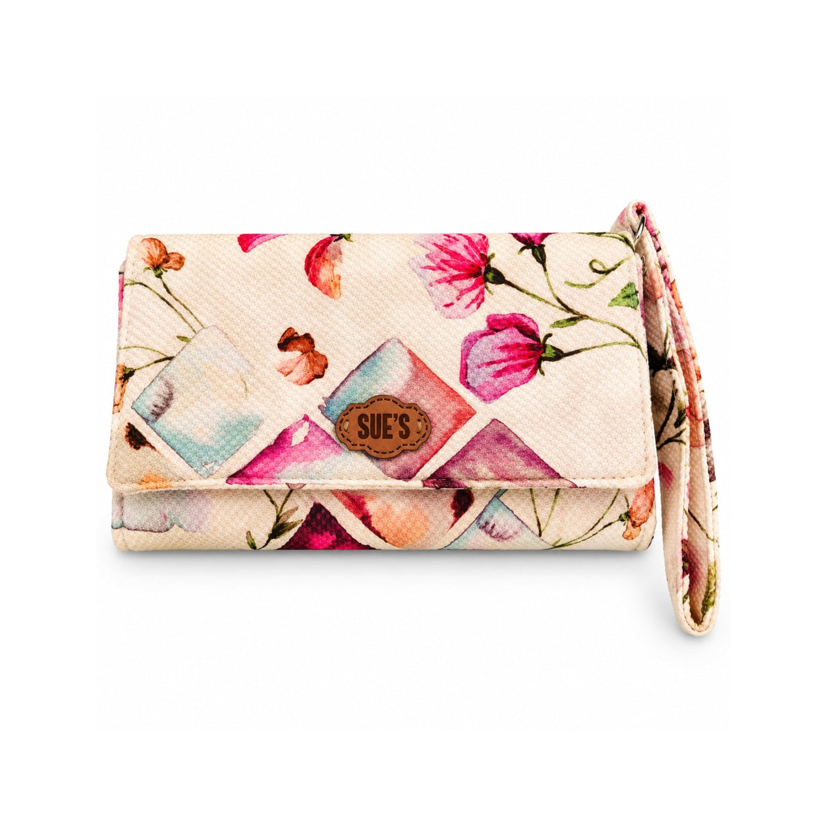 simple flower Large Wallet