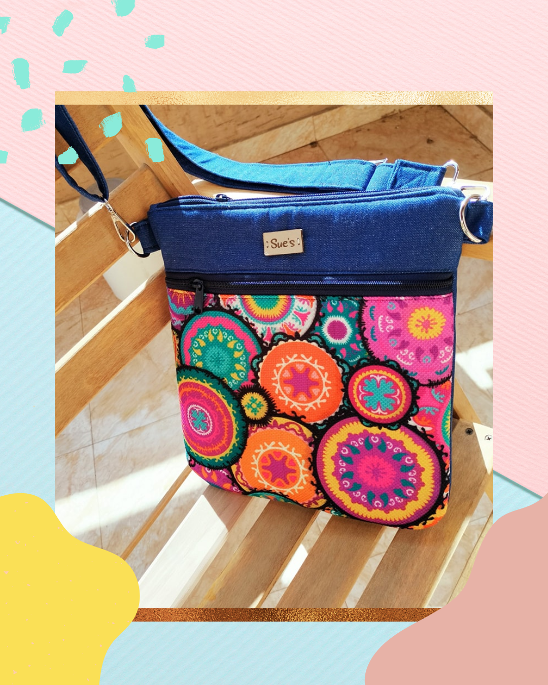 Color Festival Medium Cross Bag