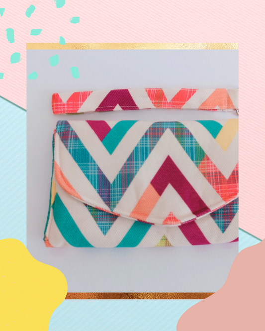 Colorful Zigzag Wallet