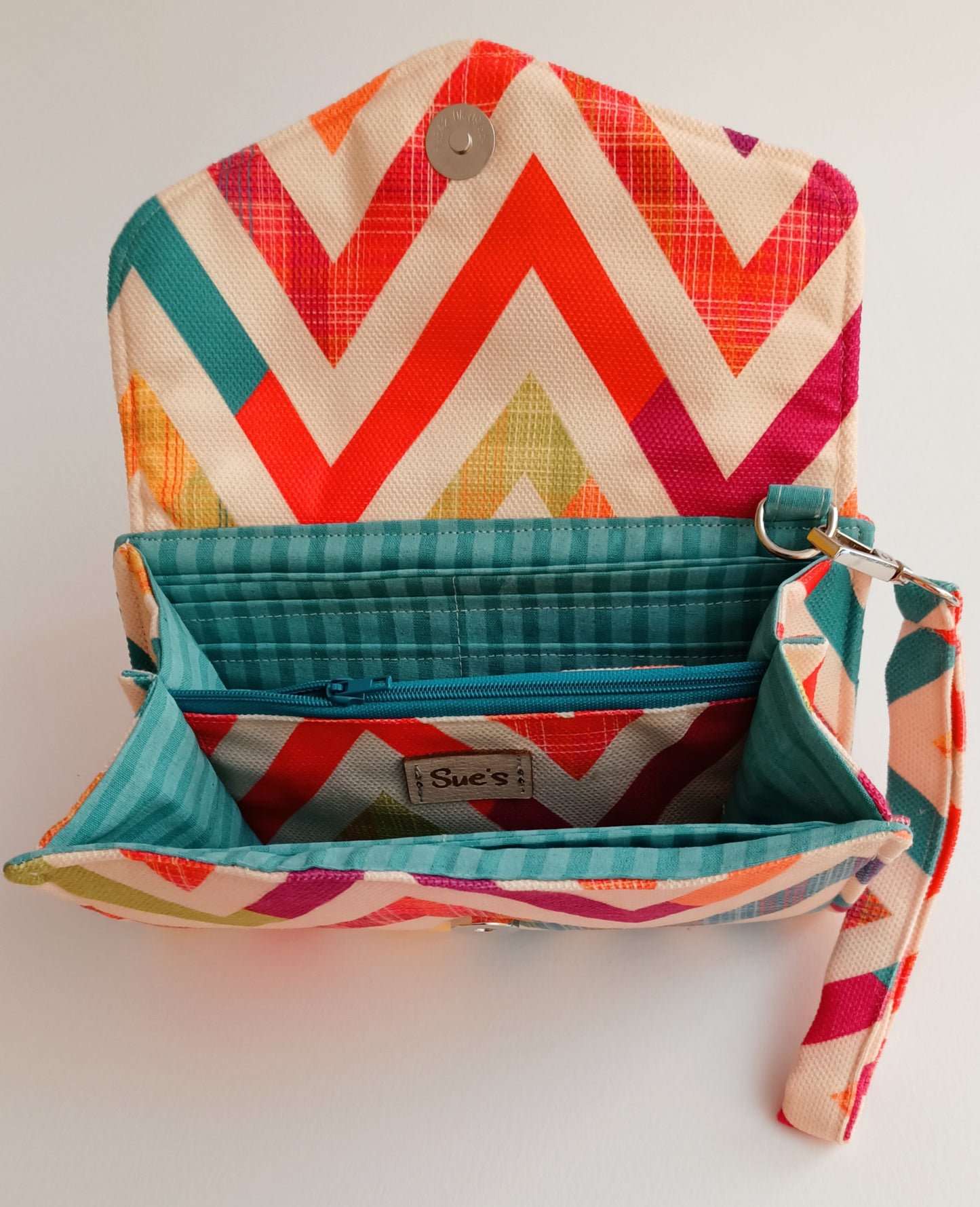 Colorful Zigzag Wallet