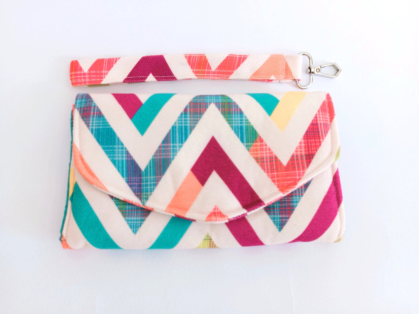 Colorful Zigzag Wallet